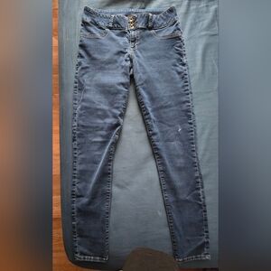 love sick mid rise blue jeans